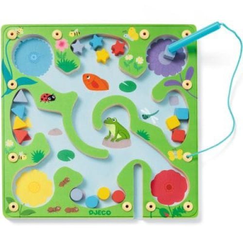 planche-magnetique-en-bois-frogy-maze