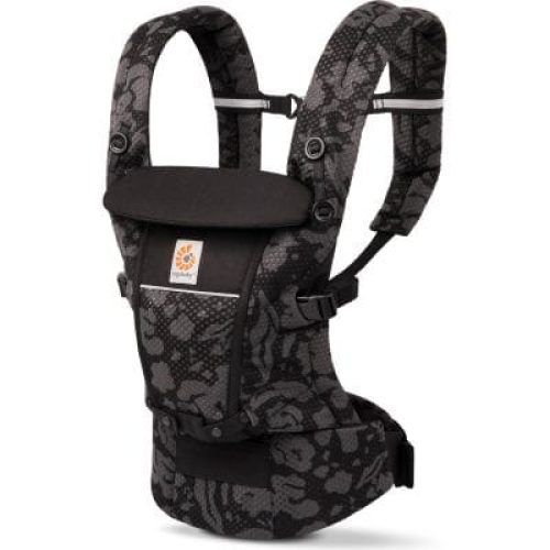 porte-bebe-adapt-softflex-mesh-fleurs-noires