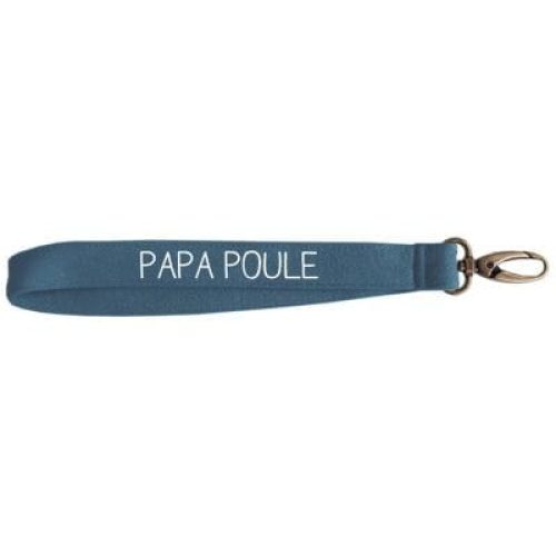 porte-cles-court-bleu-petrole-personnalisable