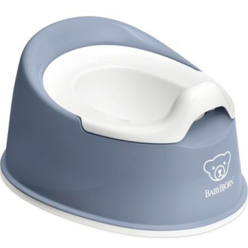 Pot bébé Smart bleu profond et blanc