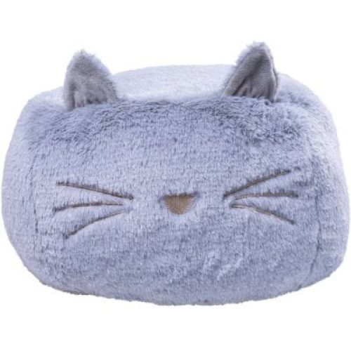 pouf-oreilles-chat-glitter-gris