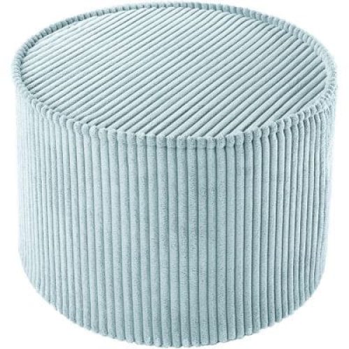 pouf-peppermint-green-velours-cotele