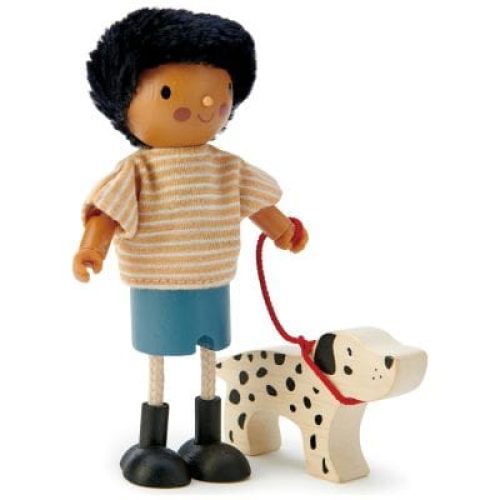 poupee-monsieur-forrester-et-son-chien