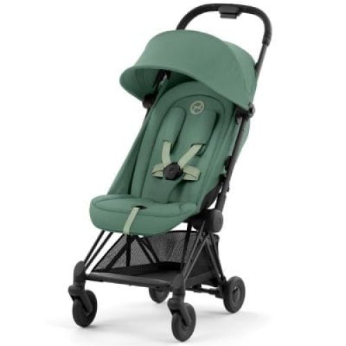 poussette-ultra-compacte-coya-matt-black-leaf-green