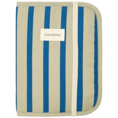 protege-carnet-de-sante-a5-stories-edition-limitee-green-blue-stripes