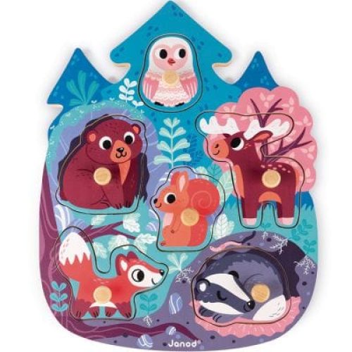 puzzle-a-encastrement-happy-forest-6-pieces
