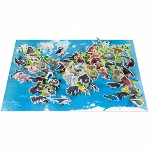 puzzle-educatif-geant-les-animaux-menaces-200-pieces