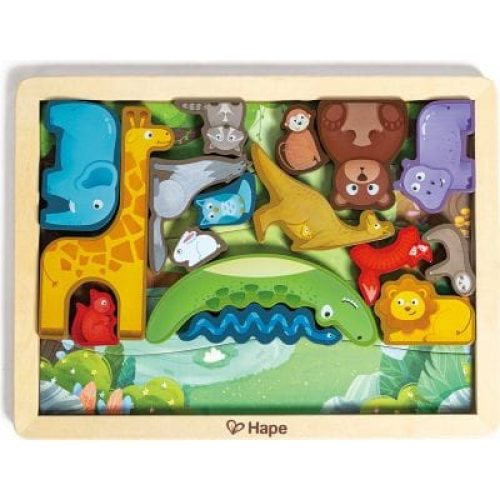 puzzle-en-bois-animaux-du-monde-en-3d-16-pieces