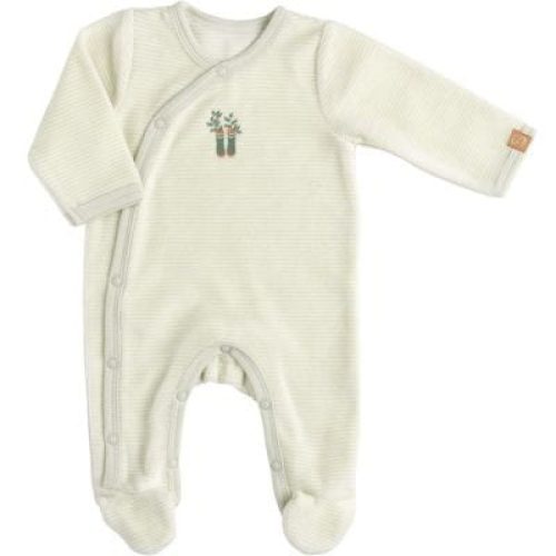 pyjama-chaud-rayures-vertes-botanica-3-mois