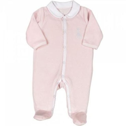 pyjama-en-velours-rose-sophie-la-girafe-3-mois