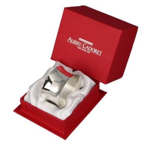 rond-de-serviette-uni-personnalisable-metal-argente