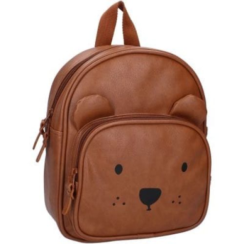 sac-a-dos-enfant-beary-excited-ours-cognac