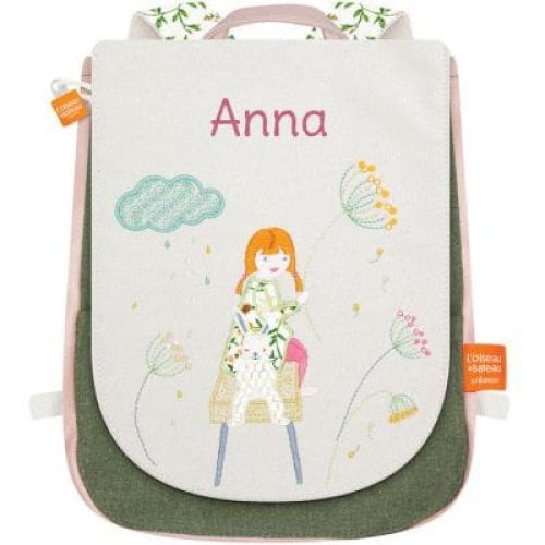 sac-a-dos-la-fille-et-le-lapin-personnalisable