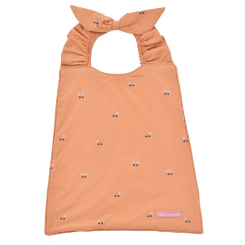 Serviette bavoir élastiqué Griotte