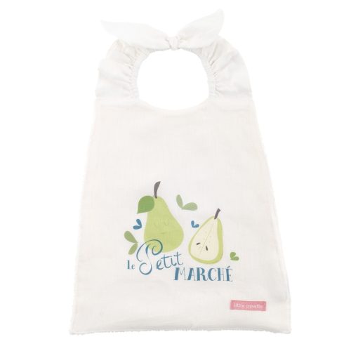 Serviette bavoir Le Petit Marché