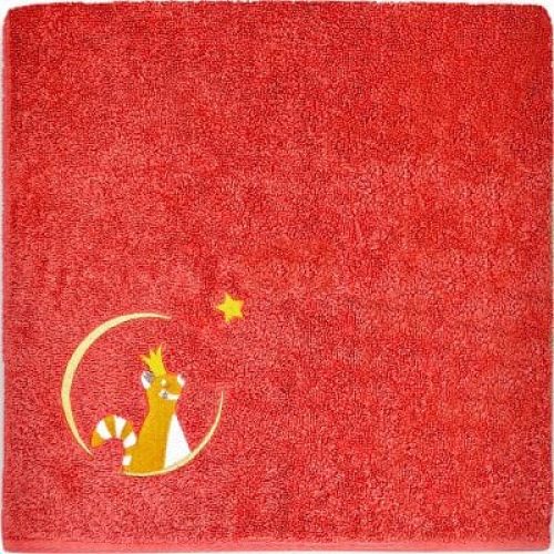 serviette-de-bain-panda-roux-terracotta-personnalisable-70-x-140-cm