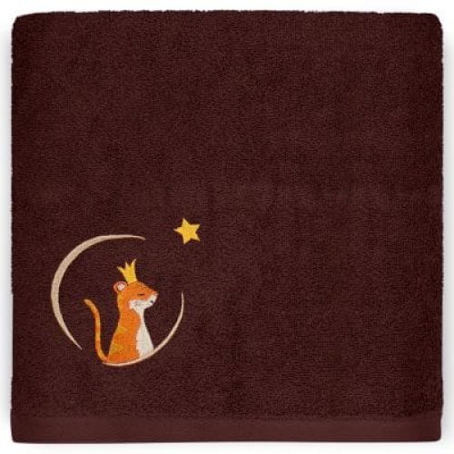 serviette-de-bain-tigre-chocolat-personnalisable-50-x-100-cm