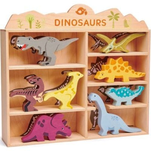 set-animaux-en-bois-dinosaures