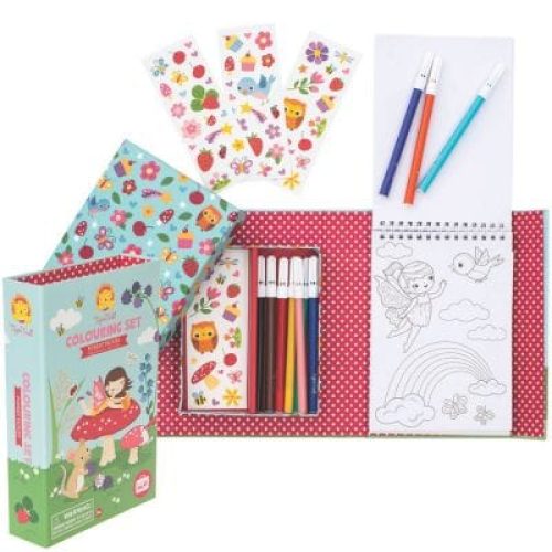 set-de-coloriage-fees-de-la-foret