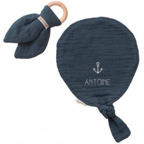 set-de-naissance-doudou-ballon-et-anneau-de-dentition-bleu-petrole-personnalisable