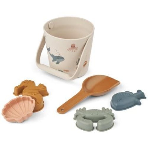 set-de-plage-gilma-sea-creature-6-pieces