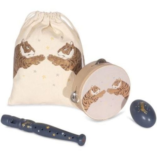 set-instruments-musique-tigre-3-pieces