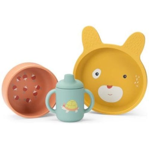 set-vaisselle-silicone-trois-petits-lapins