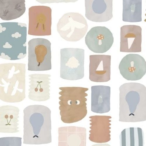 sticker-frise-murale-lampions-bleus-2