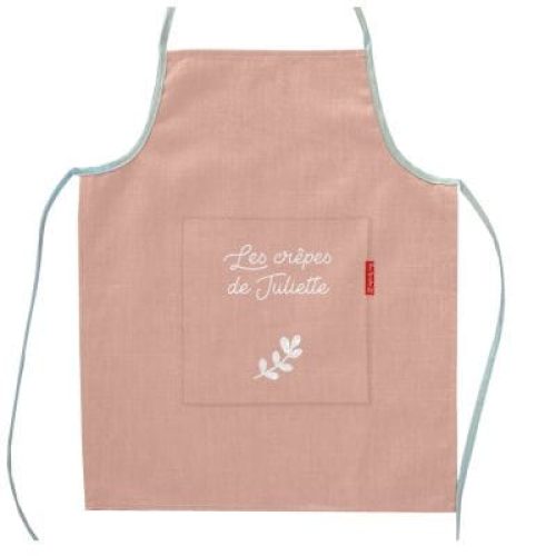 tablier-enfant-en-lin-rose-poudre-personnalisable