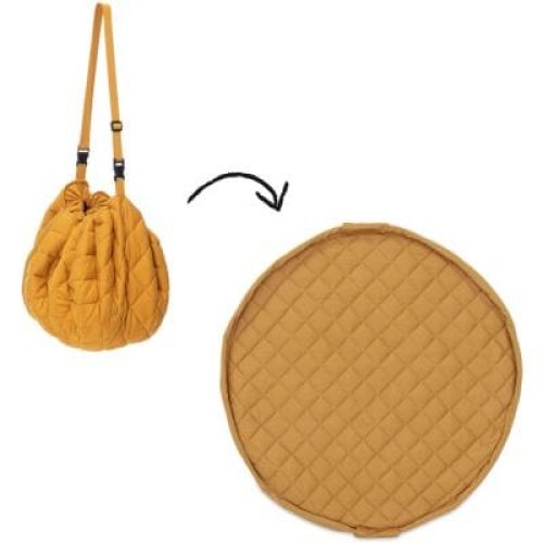 tapis-de-jeu-nomade-2-en-1-en-coton-bio-mustard-chai-tea-organic