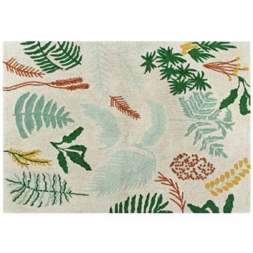 tapis-lavable-botanic-plants-sur-fond-ecru-140-x-200-cm