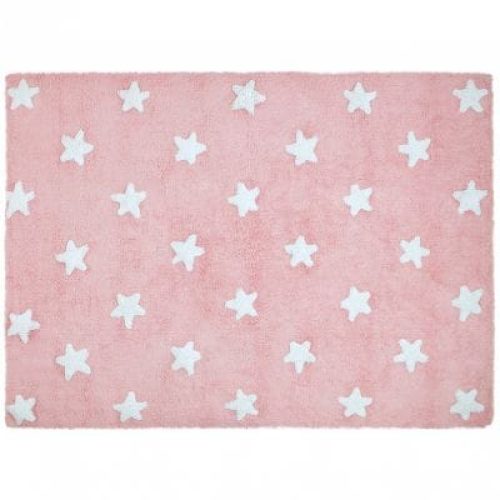 tapis-lavable-etoiles-rose-120-x-160-cm