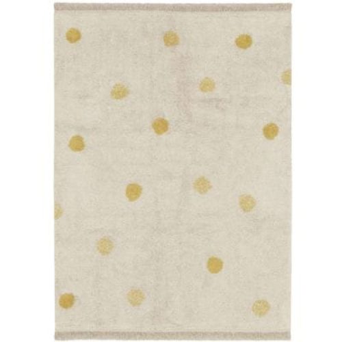 tapis-lavable-hippy-dots-natural-miel-120-x-160-cm