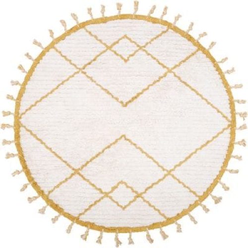 tapis-lavable-rond-come-ecru-et-mangue-120-cm