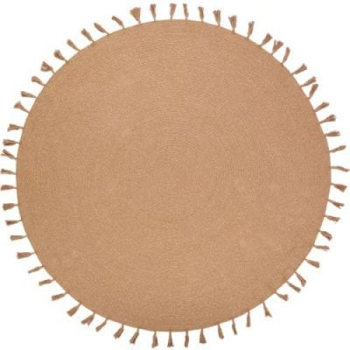 tapis-rond-tresse-avec-fil-dore-lisette-140-cm