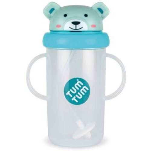 tasse-antifuite-avec-paille-lestee-ours-bleu-300-ml