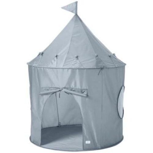 tente-en-tissu-recycle-uni-bleue