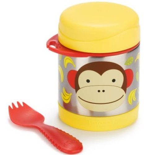 thermos-alimentaire-zoo-singe-jaune-325-ml