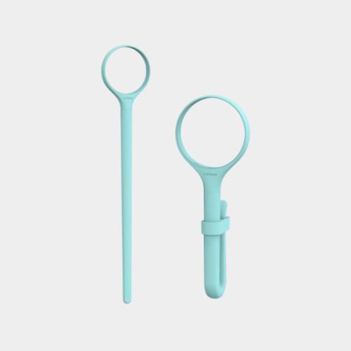 Tige grise 30 cm pour Caméra Lollipop Tige 30cm Bleu turquoise