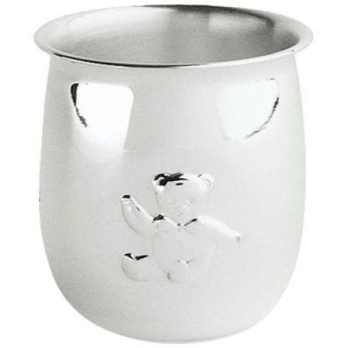 timbale-ourson-personnalisable-metal-argente