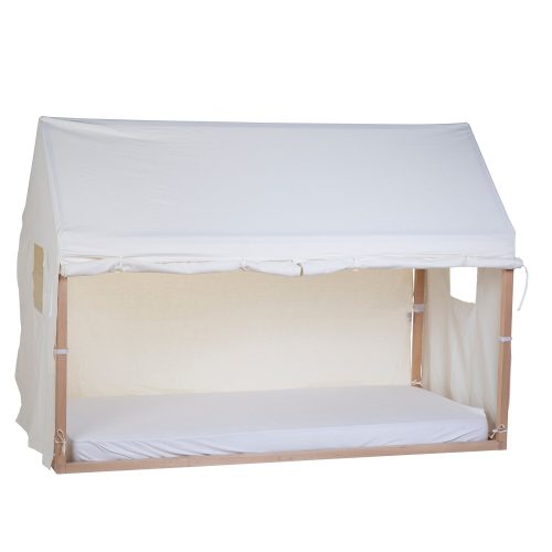 Toile Pour Lit Cabane - 90x200 Cm - Blanc