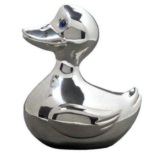tirelire-canard-avec-echarpe-personnalisable-metal-argente