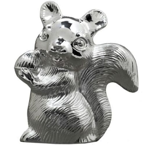 tirelire-ecureuil-metal-argente