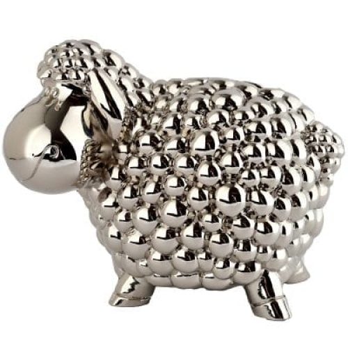 tirelire-mouton-metal-argente