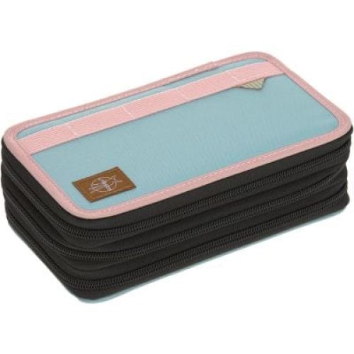 trousse-triple-spacy-unique-rose-et-bleu