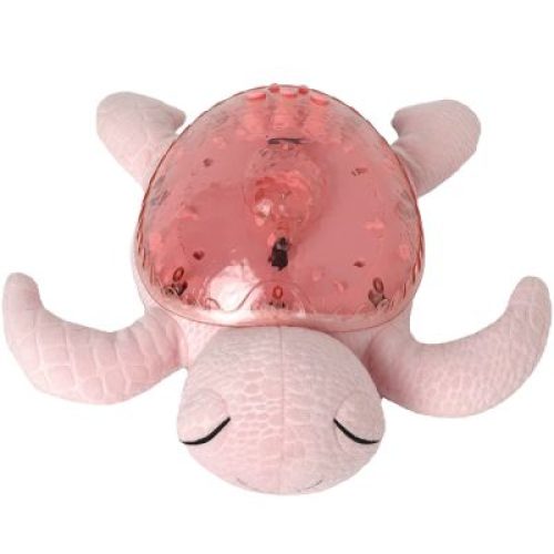 veilleuse-peluche-tranquil-turtle™-rose-rechargeable