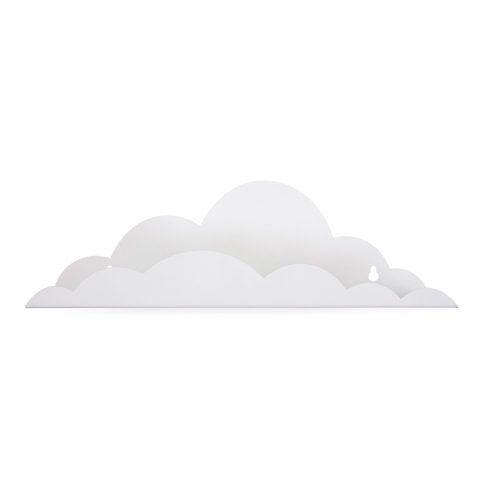 Etagère Murale Nuage - Métal - Blanc